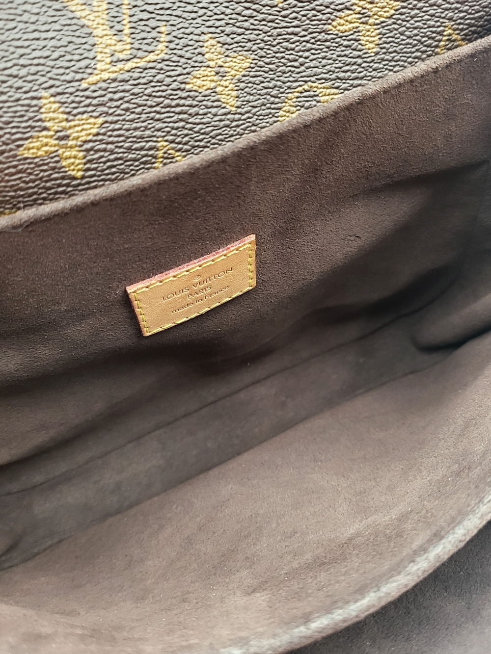 Louis Vuitton Brown Monogram Pochette Metis Crossbody Bag M44875, Authentic !! - Picture 13 of 16